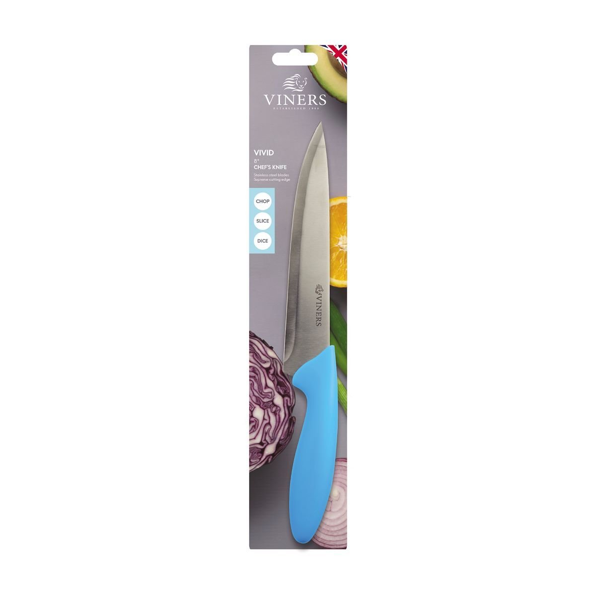 Viners Vivid 8" Chef Knife Viners Vivid 8" Chef Knife -Le Creuset sales 0305.234u 2