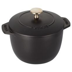 Staub 1.5 Qt. Petite French Oven | Matte Black