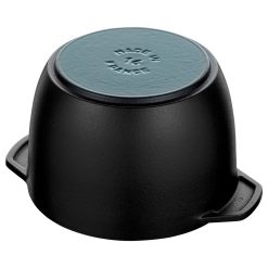 Staub 1.5 Qt. Petite French Oven | Matte Black -Le Creuset sales 1.5qt petite french oven c