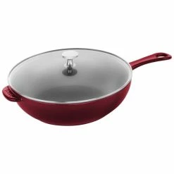 Staub 2.9 Qt Cast Iron Daily Pan | Grenadine
