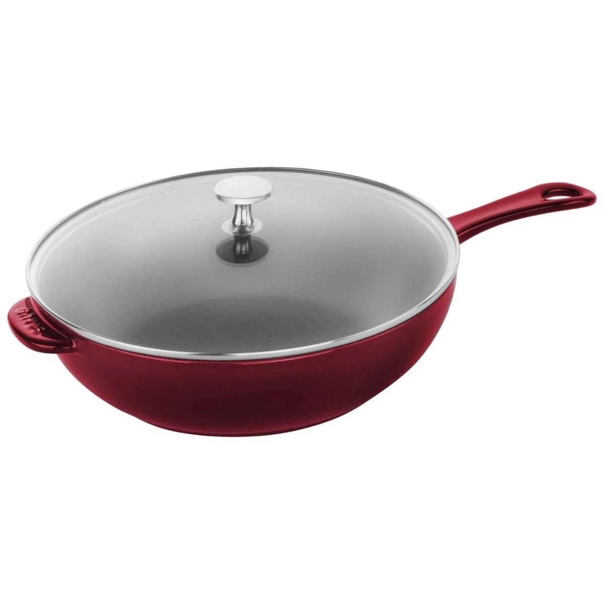 Staub 2.9 Qt Cast Iron Daily Pan | Grenadine Staub 2.9 Qt Cast Iron Daily Pan | Grenadine -Le Creuset sales 1010494 5