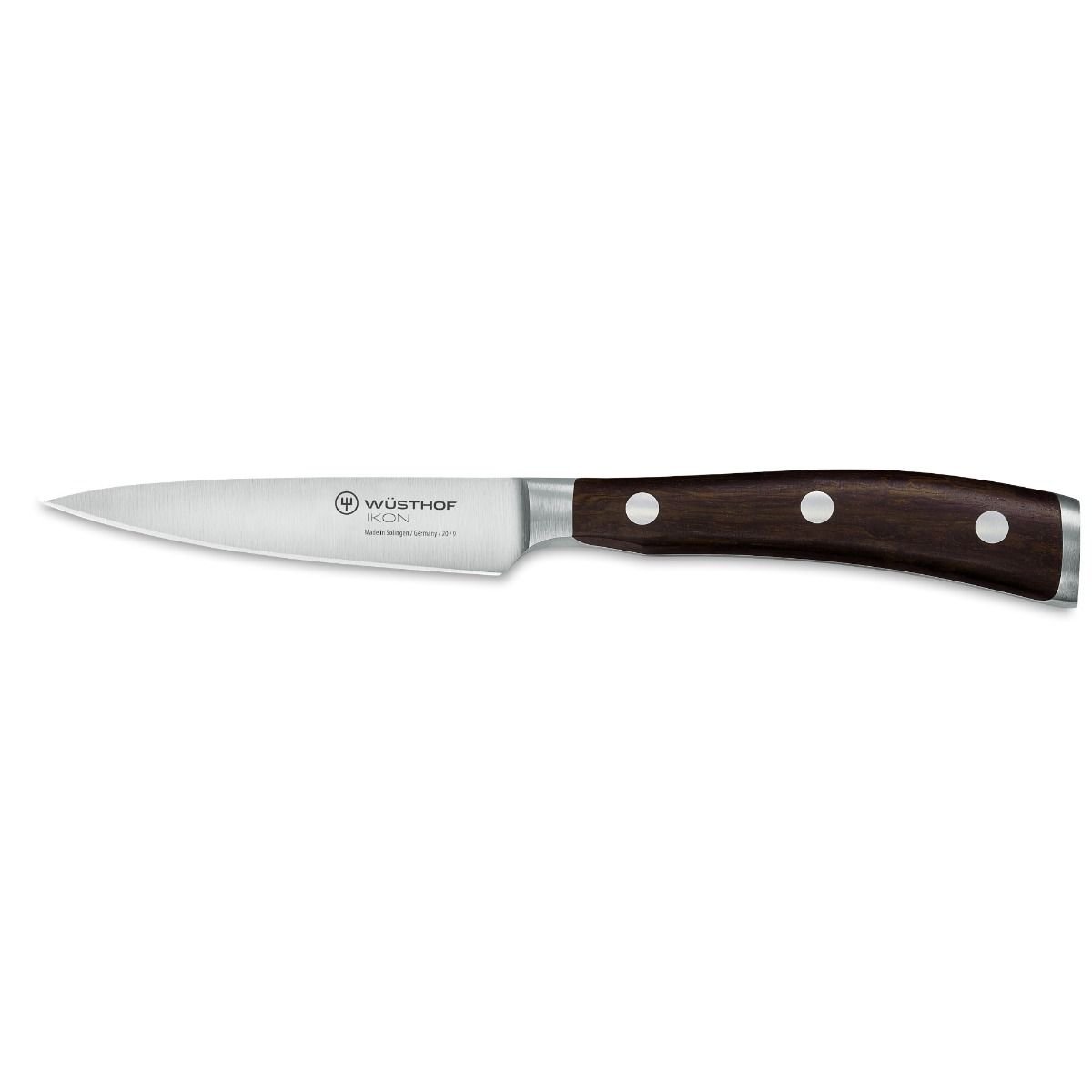 Wusthof Ikon Blackwood 3.5" Paring Knife Wusthof Cutlery Wusthof Ikon Blackwood 3.5" Paring Knife -Le Creuset sales 1010530409 3.5in paring knife