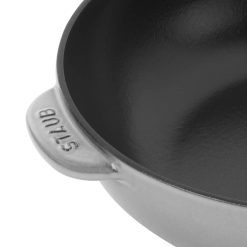 Staub 2.9 Qt Cast Iron Daily Pan | Graphite Grey -Le Creuset sales 1010645 2
