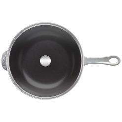 Staub 2.9 Qt Cast Iron Daily Pan | Graphite Grey -Le Creuset sales 1010645 3