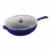 Staub 2.9 Qt Cast Iron Daily Pan | Dark Blue -Le Creuset sales 1010647 7