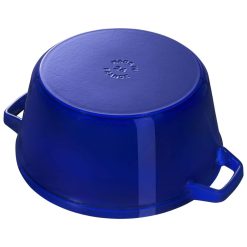Staub Stackable Cocotte, Braiser, And Grill Pan With Lid | Dark Blue -Le Creuset sales 1010769 0