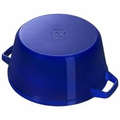Staub Stackable Cocotte, Braiser, And Grill Pan With Lid | Dark Blue -Le Creuset sales 1010769 0