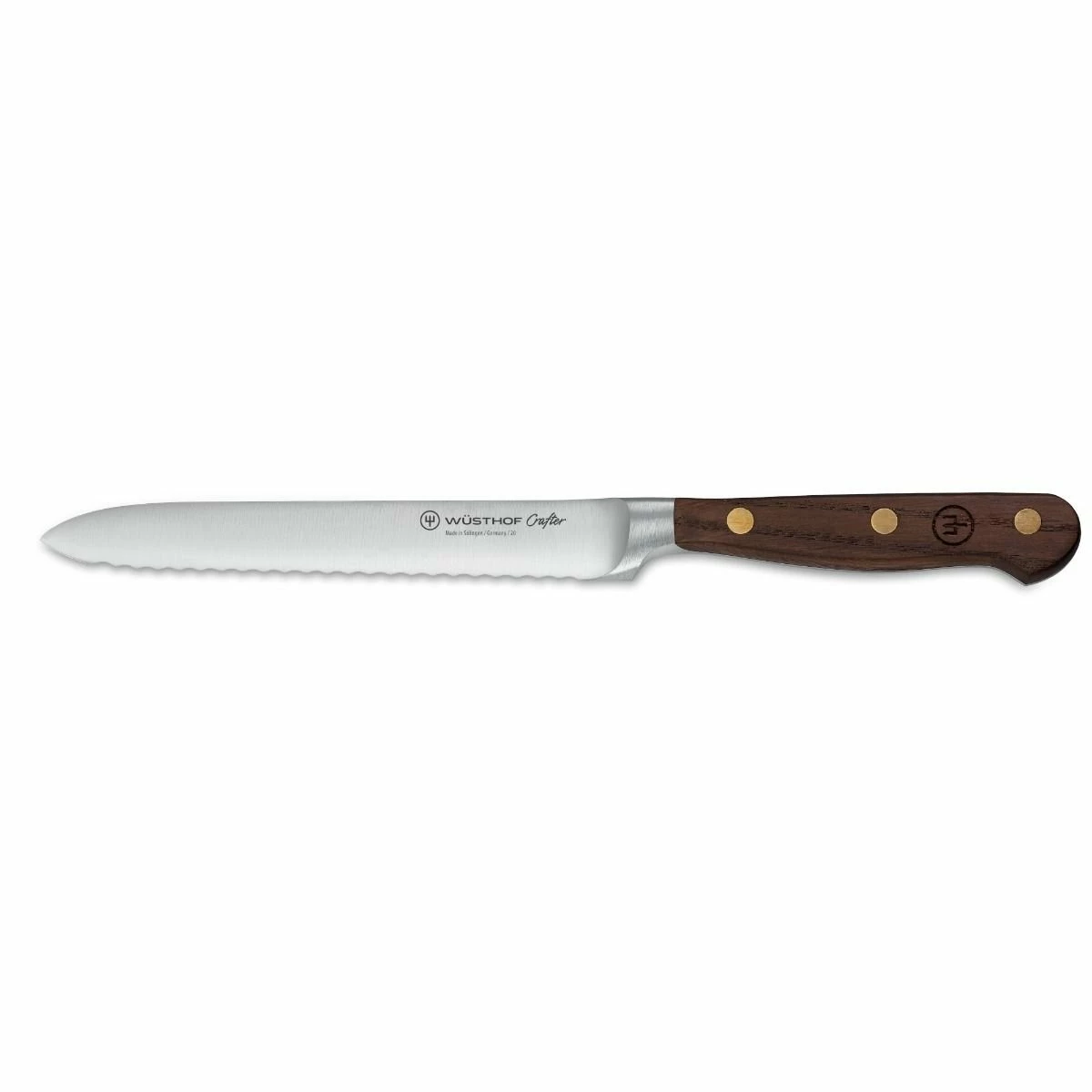 Wusthof Cutlery Wusthof Crafter 5" Serrated Utility Knife 3 Wusthof Cutlery Wusthof Crafter 5" Serrated Utility Knife