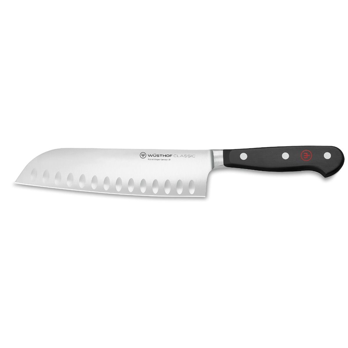 Wusthof Classic 7" Santoku Knife | Hollow Edge Wusthof Cutlery Wusthof Classic 7" Santoku Knife | Hollow Edge -Le Creuset sales 1040131317 7in he santoku 1