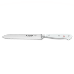 Wusthof Cutlery Wusthof Classic White 5" Utility Knife | Serrated