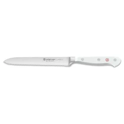 Wusthof Cutlery Wusthof Classic White 5" Utility Knife | Serrated