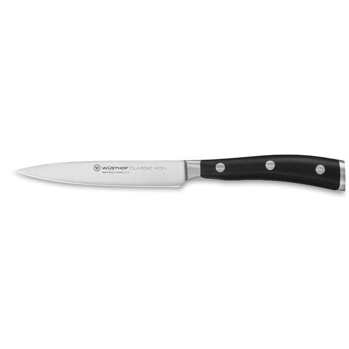 Wusthof Classic Ikon 4.5" Utility Knife Wusthof Cutlery Wusthof Classic Ikon 4.5" Utility Knife -Le Creuset sales 1040330412 4.5in utility knife