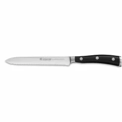 Wusthof Cutlery Wusthof Classic Ikon 5" Utility Knife | Serrated