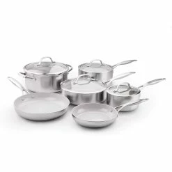 GreenPan Venice Pro Evershine 10-Piece Cookware Set