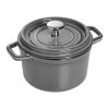 Staub 1.25 Qt. Round Cocotte/Dutch Oven | Graphite Grey 1 Staub 1.25 Qt. Round Cocotte/Dutch Oven | Graphite Grey -Le Creuset sales 1101618 1