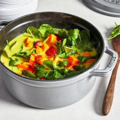 Staub 7 Qt. Round Cocotte/Dutch Oven | Graphite Grey -Le Creuset sales 1102818