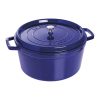 Staub 13.25 Qt. Round Cocotte/Dutch Oven | Dark Blue -Le Creuset sales 1103491 1