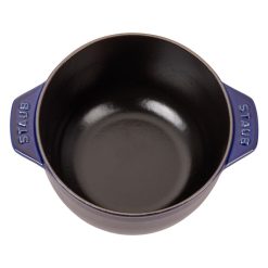 Staub 1.5 Qt. Petite French Oven | Dark Blue -Le Creuset sales 11721691 2