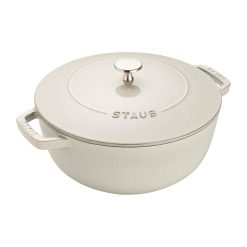 Staub 3.75 Qt Essential French Oven | White Truffle