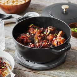 Staub 3.75 Qt. Essential French Oven | Matte Black 7 Staub 3.75 Qt. Essential French Oven | Matte Black -Le Creuset sales 11732423 ls 02