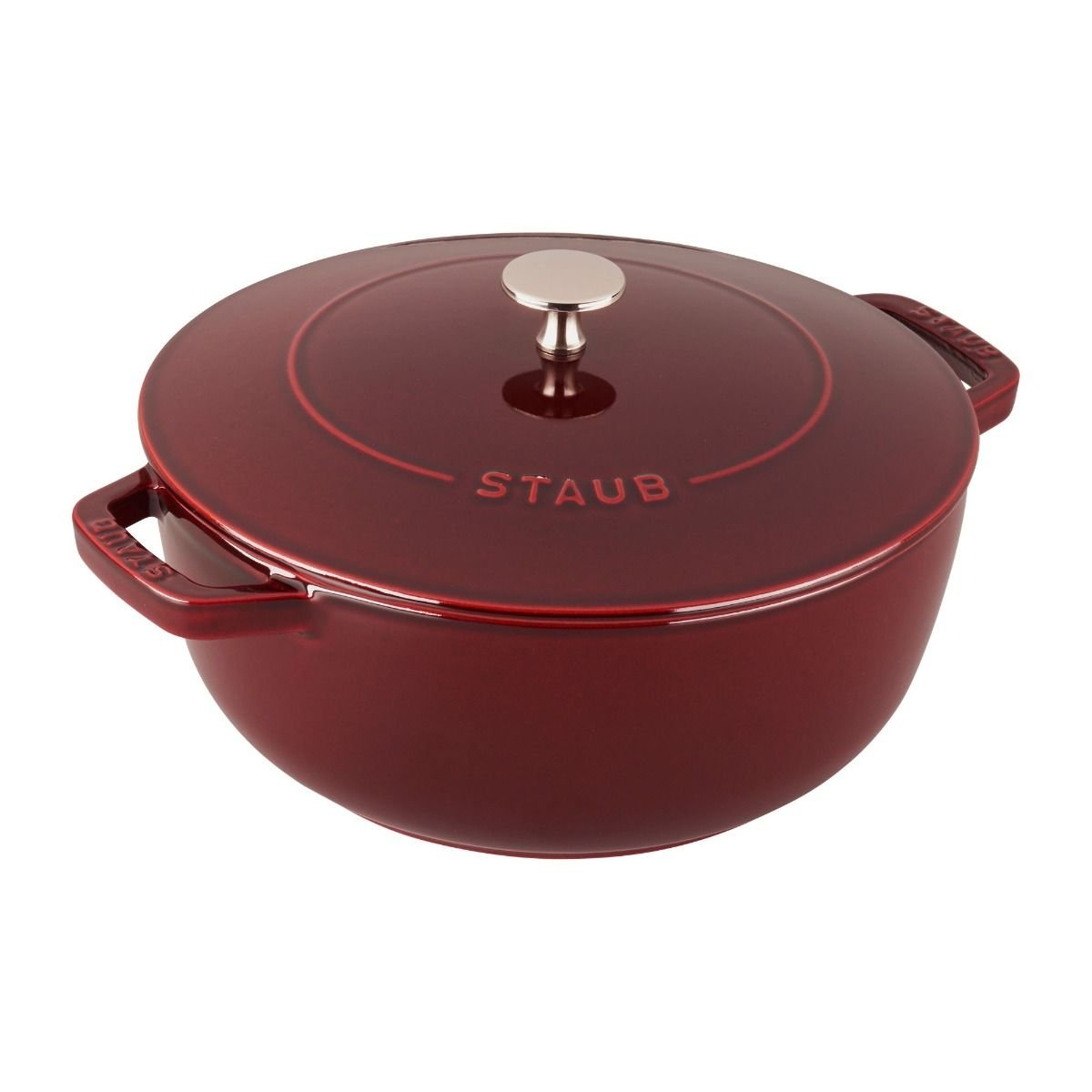 Staub 3.75 Qt. Essential French Oven | Grenadine Staub 3.75 Qt. Essential French Oven | Grenadine -Le Creuset sales 11732487 1 1