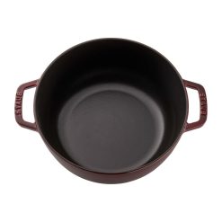 Staub 3.75 Qt. Essential French Oven With Rooster Lid | Grenadine -Le Creuset sales 11752487 3