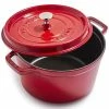 Staub 5 Qt Tall Cocotte | Cherry -Le Creuset sales 12502406