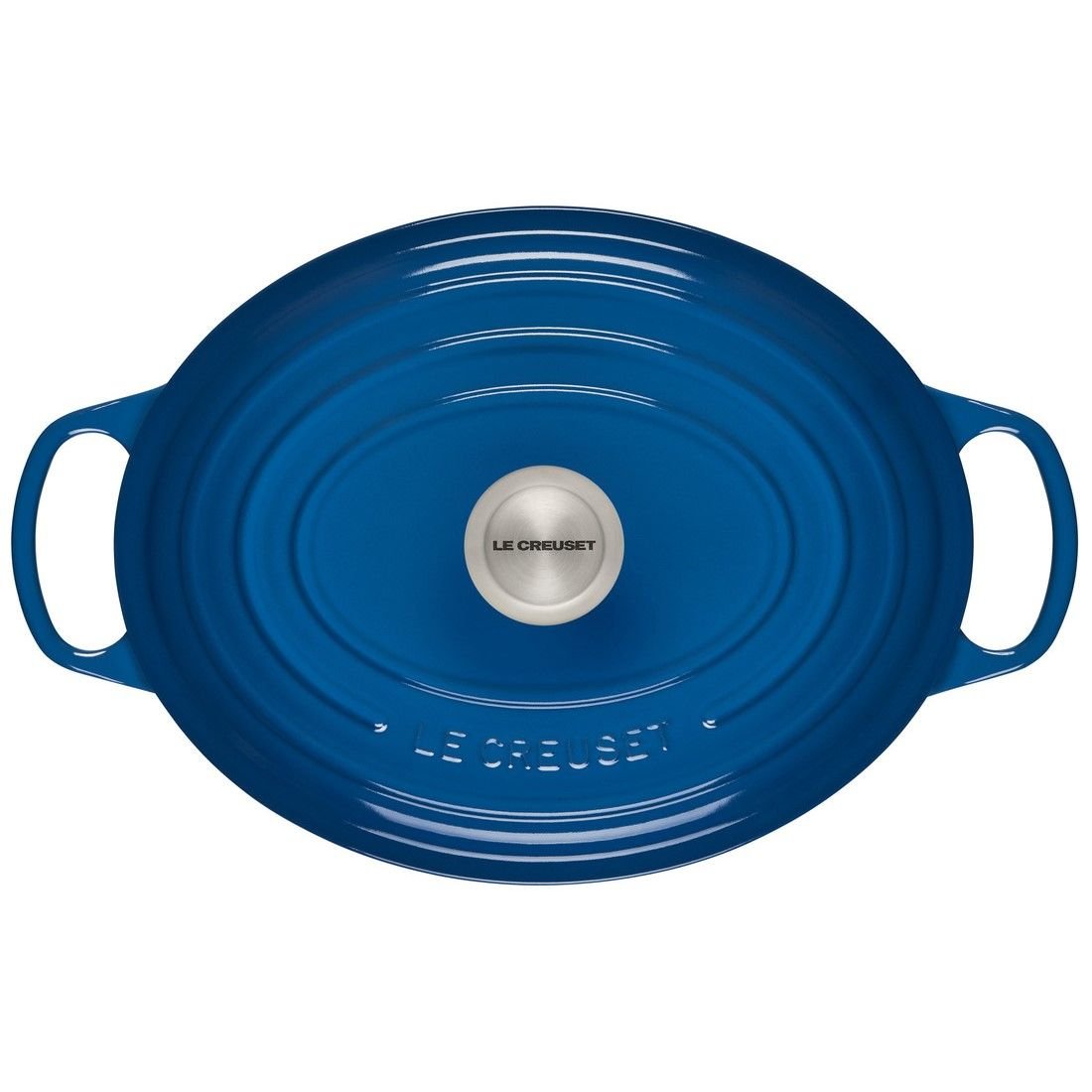Le Creuset 6.75 Qt. Oval Signature Dutch Oven with Stainless Steel Knob | Marseille Blue Le Creuset 6.75 Qt. Oval Signature Dutch Oven With Stainless Steel Knob | Marseille Blue -Le Creuset sales 12595scr 0fe6451c9134dfb