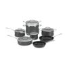Cuisinart Contour Hard Anodized Cookware Set | 13-Piece -Le Creuset sales 13pieceonwhite