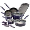 Rachael Ray Purple Gradient 14 Piece Enamel Cookware Set 1 Rachael Ray Purple Gradient 14 Piece Enamel Cookware Set -Le Creuset sales 14558 rachael ray purple 14 piece enamel cookware set