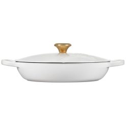 Le Creuset 3.5Qt Signature Braiser Eiffel Tower Collection | White -Le Creuset sales 16909scr 6fcffb3c1823654