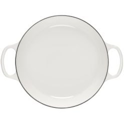 Le Creuset 3.5Qt Signature Braiser Eiffel Tower Collection | White -Le Creuset sales 16911scr 5cd38269423dbc8