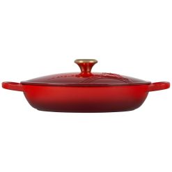 Le Creuset 3.5Qt Signature Braiser Eiffel Tower Collection | Cerise -Le Creuset sales 16913scr bad30eed1e8ab34