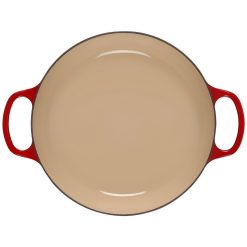 Le Creuset 3.5Qt Signature Braiser Eiffel Tower Collection | Cerise -Le Creuset sales 16915scr 1dbbee4481664fd