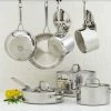 Anolon Cookware Anolon Tri-Ply Clad Stainless Steel 12pc Cookware Set -Le Creuset sales 30822 anolon tri ply clad stainless steel 12pc cookware set lifestyle