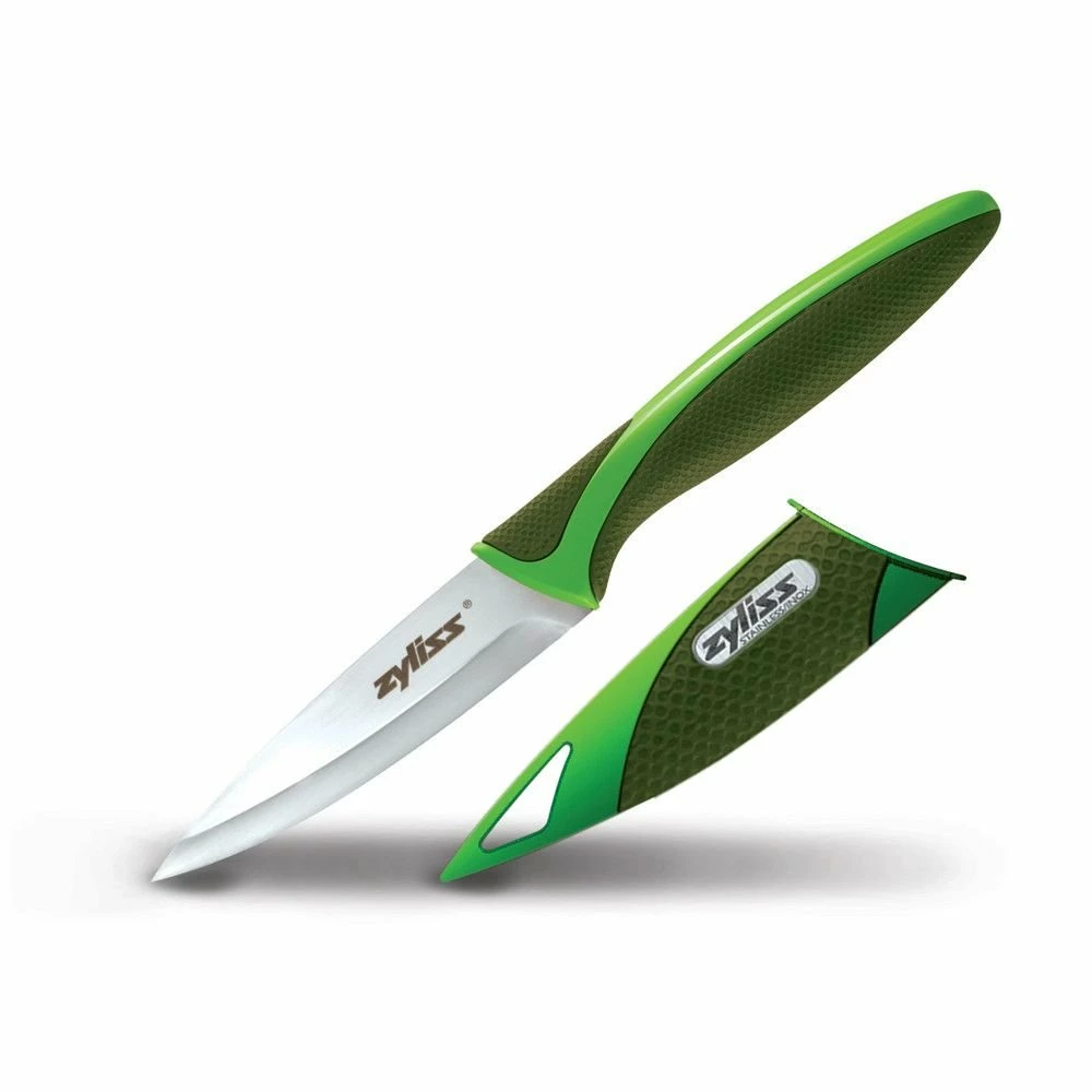 Zyliss 3.25" Paring Knife | Green 3 Zyliss 3.25" Paring Knife | Green