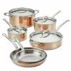 Hestan CopperBond Induction Cookware 10-Piece Set -Le Creuset sales 31592 copperbond induction cookware