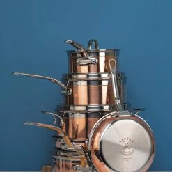 Hestan CopperBond Induction Cookware 10-Piece Set -Le Creuset sales 31592 hestan copperbond induction cookware 10 piece set