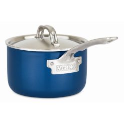 Viking Multi Ply Stainless 11-Piece Cookware Set | Blue 5 Viking Multi Ply Stainless 11-Piece Cookware Set | Blue -Le Creuset sales 40041 9991 blsc3 qt sauce pan blue metal