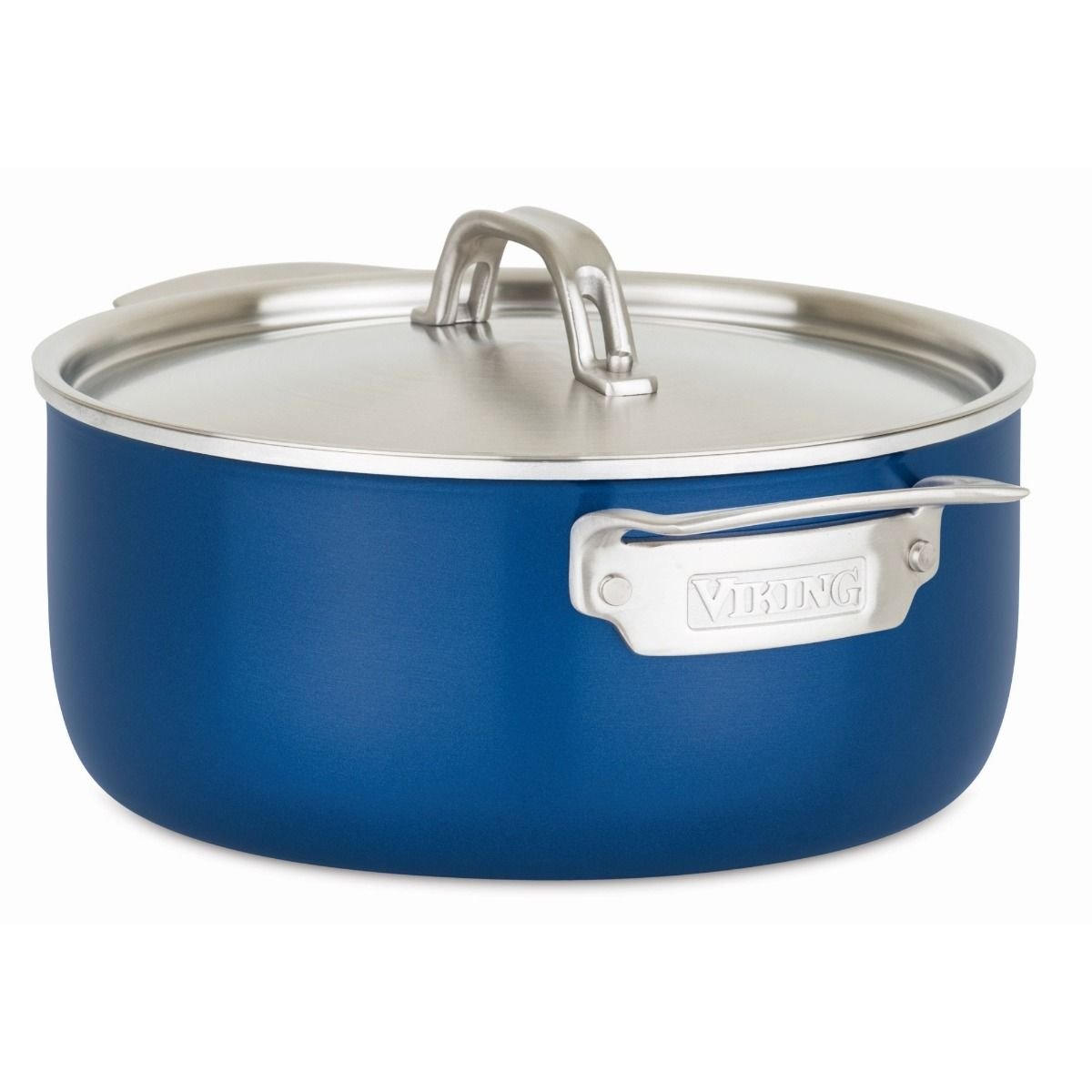 Viking Multi Ply Stainless 11-Piece Cookware Set | Blue Viking Multi Ply Stainless 11-Piece Cookware Set | Blue -Le Creuset sales 40041 9991 blsc 5 qt dutch oven blue metal