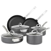 Viking Hard-Anodized Nonstick Cookware Set - 10 Piece -Le Creuset sales 40051 9910 viking hard anodized nonstick 10 piece cookware set