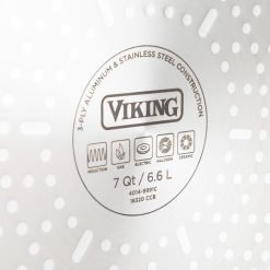 Viking 3 Ply Stainless 11-Piece Cookware Set | Black & Copper 12 Viking 3 Ply Stainless 11-Piece Cookware Set | Black & Copper -Le Creuset sales 4014 9991c 7 qt stock pot detail 02 1