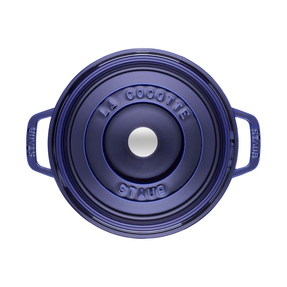 Staub 13.25 Qt. Round Cocotte/Dutch Oven | Dark Blue Staub 13.25 Qt. Round Cocotte/Dutch Oven | Dark Blue -Le Creuset sales 40510 265 0 2