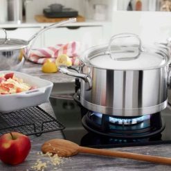 Demeyere Atlantis 9 Piece Stainless Steel Induction Cookware Set