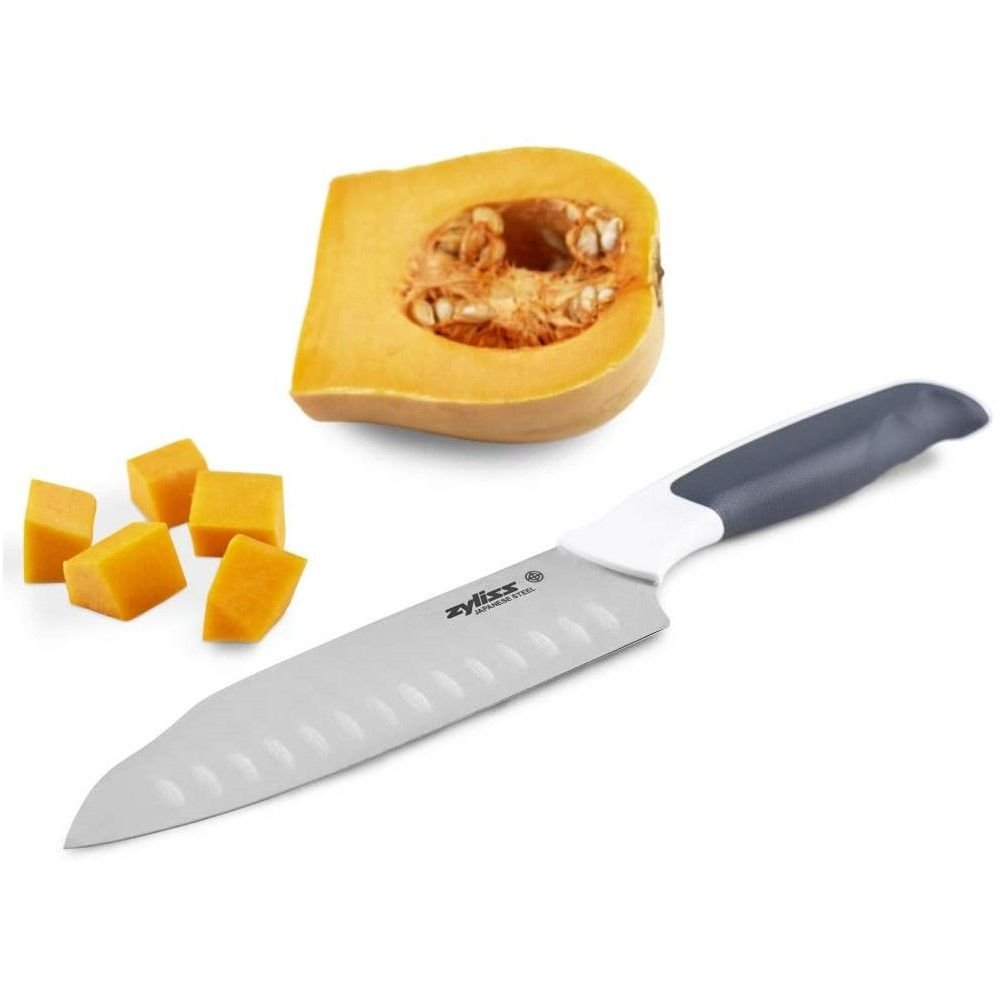 Zyliss Comfort Santoku Knife | 7" Zyliss Comfort Santoku Knife | 7" -Le Creuset sales 51akd s4dql. ac sl1000