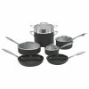 Cuisinart Dishwasher-Safe Anodized 11-Piece Nonstick Cookware Set -Le Creuset sales 51kpjxgswkl. ac sl1156