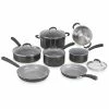 Cuisinart Advantage Ceramica XT 11-Piece Cookware Set | Black -Le Creuset sales 54c 11bk
