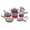 Cuisinart Advantage Ceramica XT 11-Piece Cookware Set | Red -Le Creuset sales 54c 11r