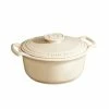 Emile Henry 4-Quart Sublime Stewpot | Creme -Le Creuset sales 554740 sublime dutch oven