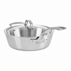 Viking Contemporary 3 Ply Mirror 7-Piece Cookware Set -Le Creuset sales 61fbcotfmil. ac sl1500